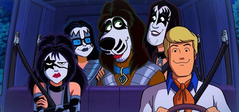 Scooby-Doo e Kiss em Mistérios do Rock ‘n’ Roll