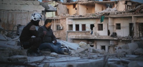 Los últimos hombres en Aleppo