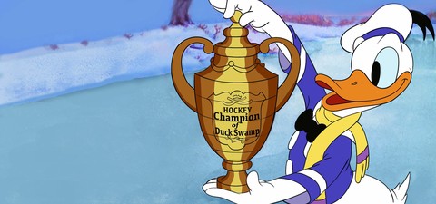 El Pato Donald: Campeón de hockey