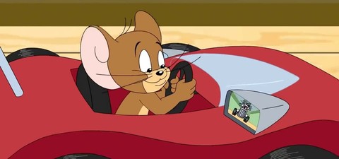 Tom y Jerry en la super carrera