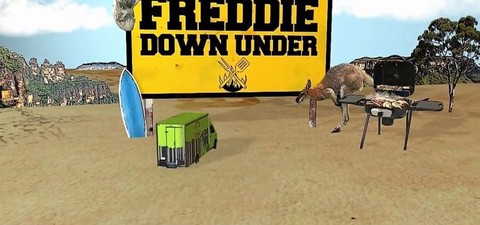 Freddie Down Under
