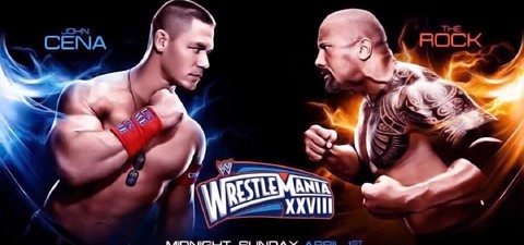 WWE: The Rock vs John Cena: Once in a Lifetime