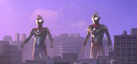 Ultraman Tiga & Ultraman Dyna - Os guerreiros da estrela da luz