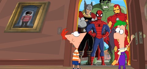 Phineas a Ferb: Mise Marvel