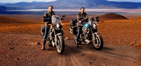 El mundo en moto: rumbo norte