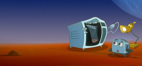La tostadora valiente va a Marte