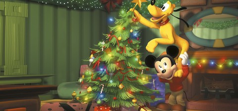Festeja o Natal com o Mickey