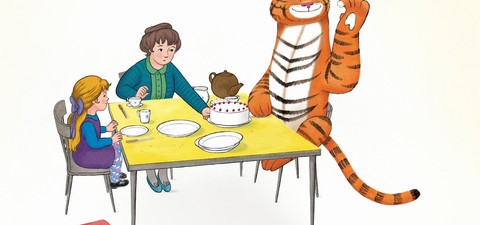 Una tigre all'ora del tè