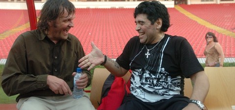 'Die Hand Gottes' - Emir Kusturica trifft Diego Maradona