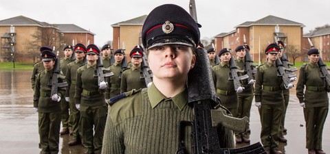 British Army Girls