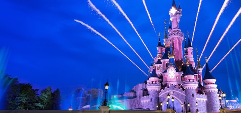 Disney Illuminations Firework Show Disneyland Paris