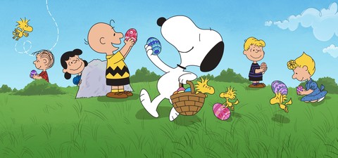 É o Beagle da Páscoa, Charlie Brown!