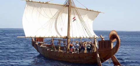 Wie die alten Ägypter übers Meer fuhren