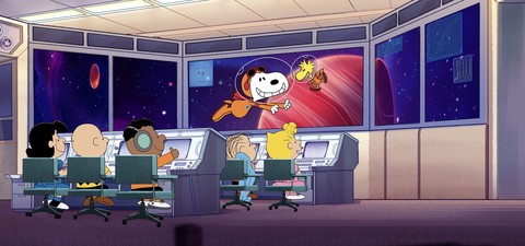 Ο Snoopy στο Διάστημα