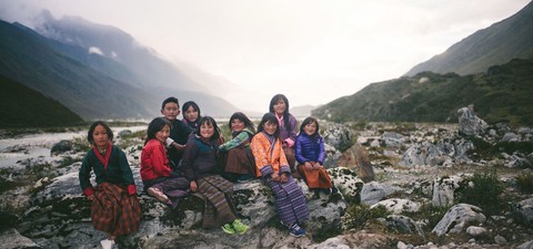 ブータン 山の教室