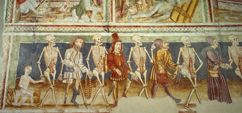 Danzas macabras, esqueletos y otras fantasías