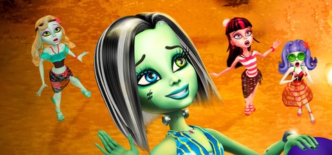 Monster High - Menekülés koponya-szigetről