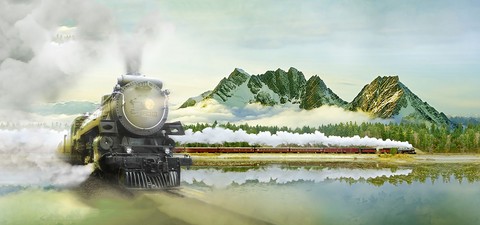 록키 산맥 특급 열차
