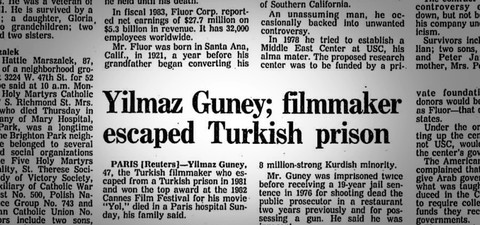 The Ballad of Exiles Yilmaz Guney