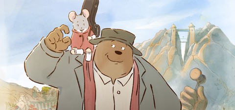 Myška a medvěd na cestách