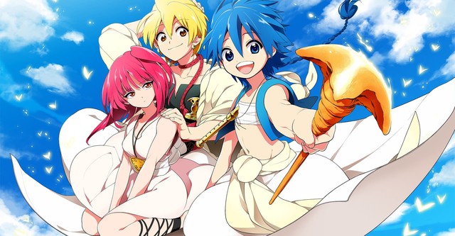 Anime Magi Series : Labyrinth of Magic, Kingdom of magic, Sinbad