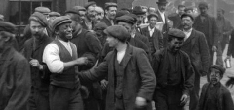 Miners Leaving Pendlebury Colliery