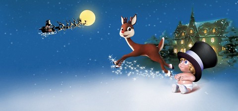 Ano Novo Brilhante de Rudolph