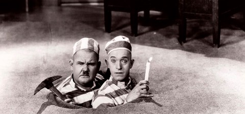 Laurel et Hardy - Les Forçats du pinceau