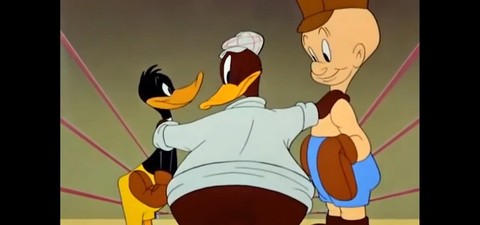 Ring frei für Daffy Duck