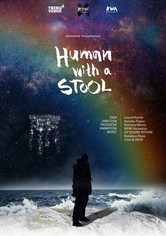 Human with a Stool