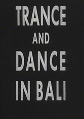 Trance and Dance in Bali
