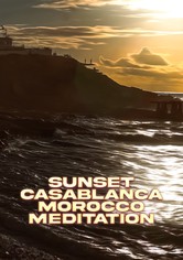 Sunset Casablanca Morocco Meditation