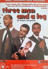 Tre män och ett träben