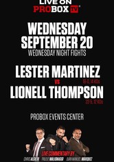 Lester Martinez vs. Lionell Thompson