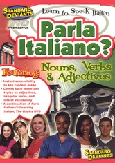 Standard Deviants - The Lively World of Italian: Nouns, Verbs & Adjectives